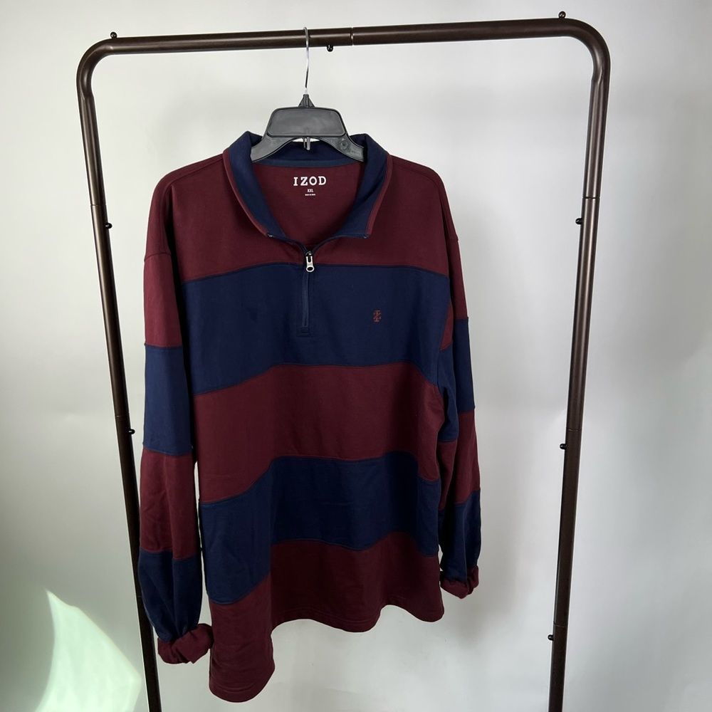 IZOD mens half zip sweater